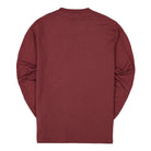 Overkill Blank Longsleeve Burgundy Longsleeves Material | Overkill