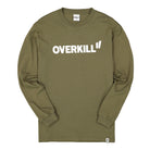 Overkill Logo Longsleeve Aloe Green Longsleeves OK-LLS-AG | Overkill