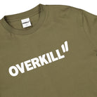 Overkill Logo Longsleeve Aloe Green Longsleeves Close-up | Overkill