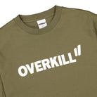 Overkill Logo Tee Aloe Green T-Shirts Close-up | Overkill