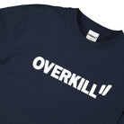 Overkill Logo Tee Midnight T-Shirts Close-up | Overkill