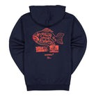 Overkill One Warm Winter x OVERKILL For The Street Wear Hoodie Midnight Navy Hoodies Material | Overkill