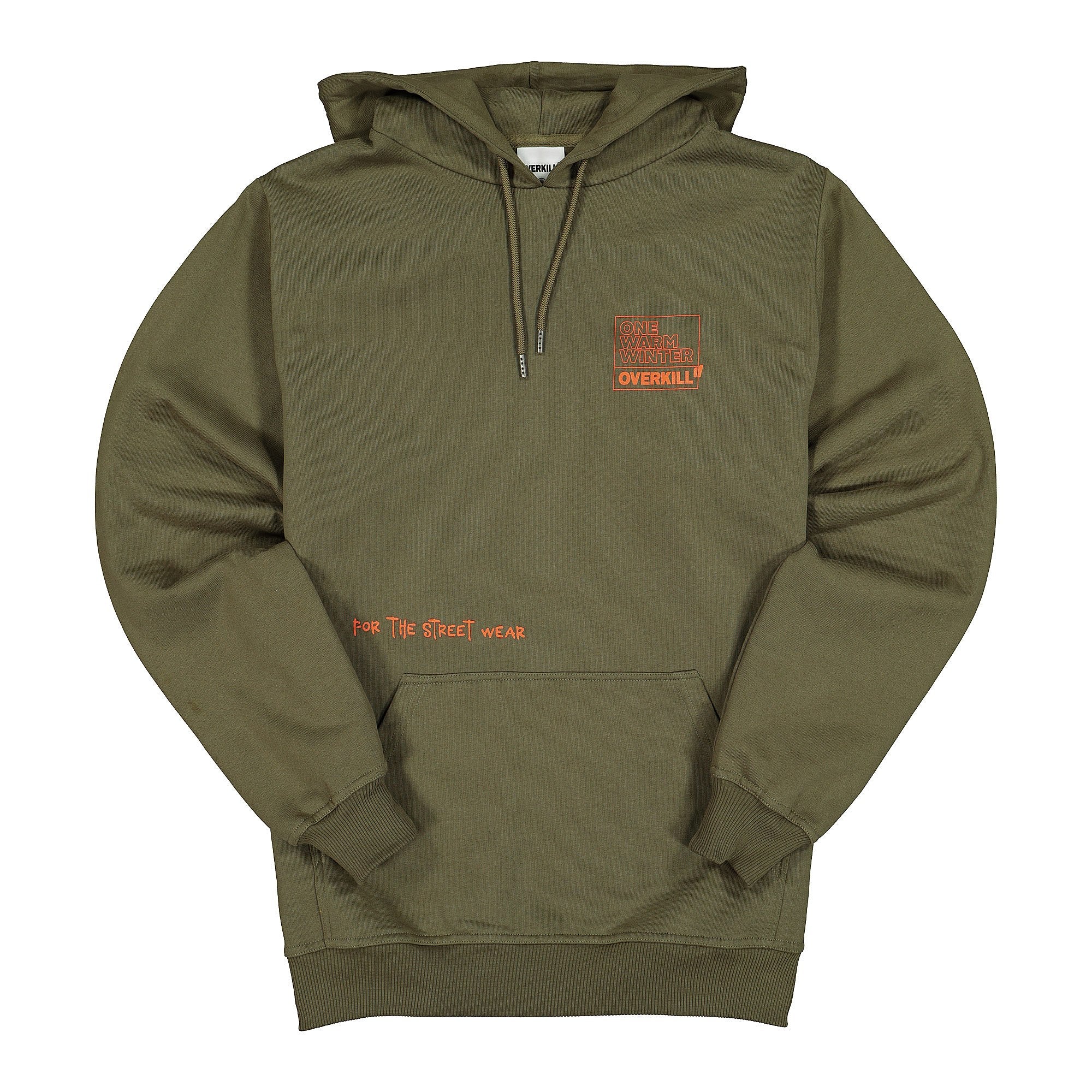 Overkill One Warm Winter x OVERKILL For The Street Wear Hoodie Aloe Green Hoodies OWWxOKH | Overkill