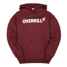 Overkill Logo Hoodie Burgundy Hoodies OK-LHD-BG | Overkill