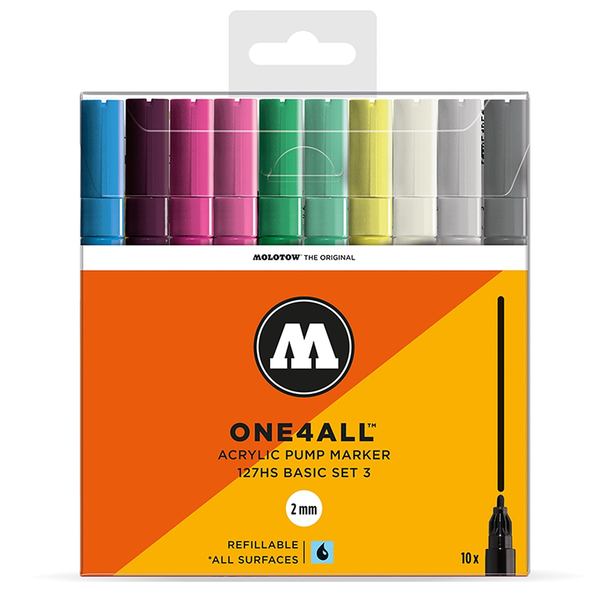 Molotow one4all 127hs basic 10 set 3  Marker 200478 | Overkill