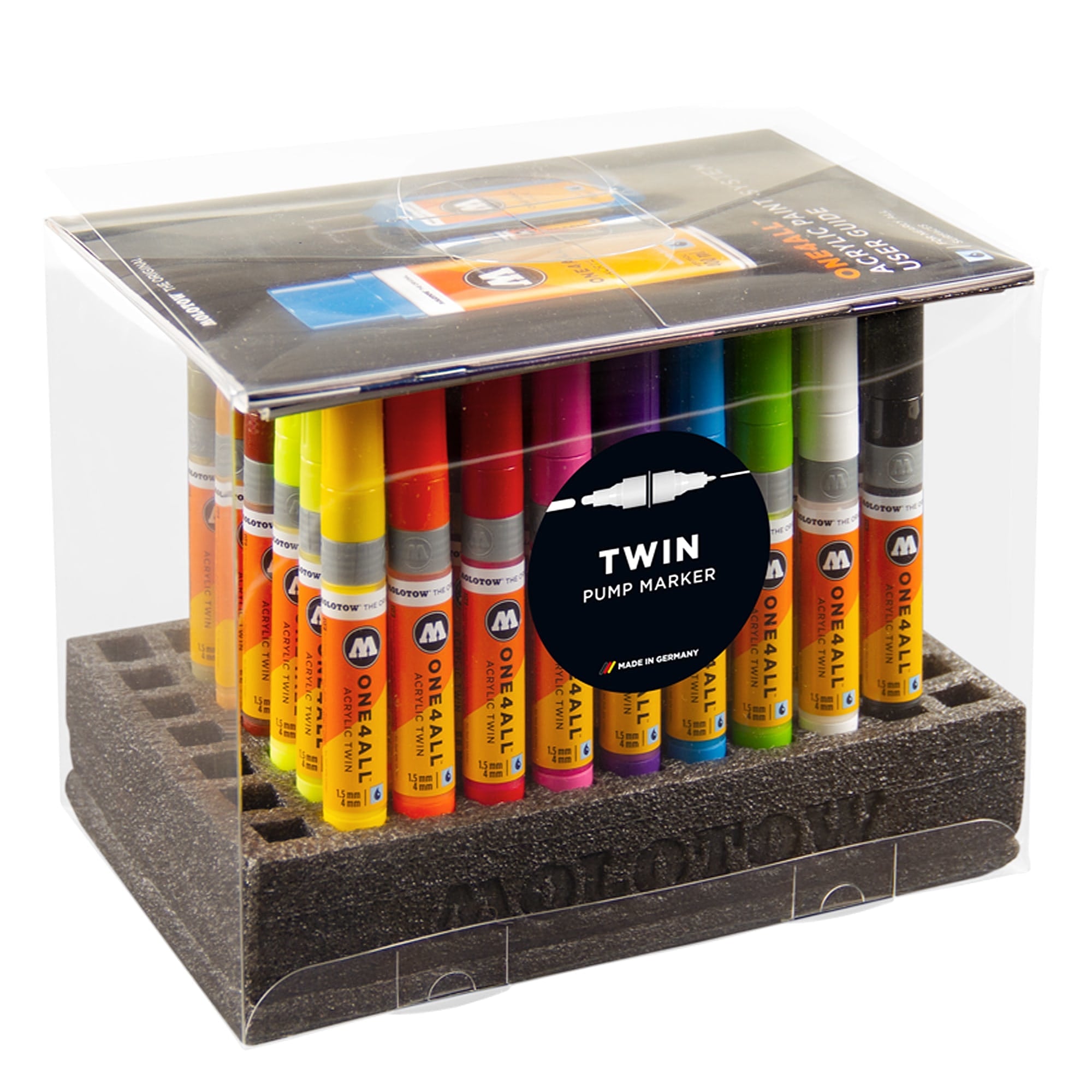 Molotow one4all acrylic twin display-set complete  Marker 200229 | Overkill