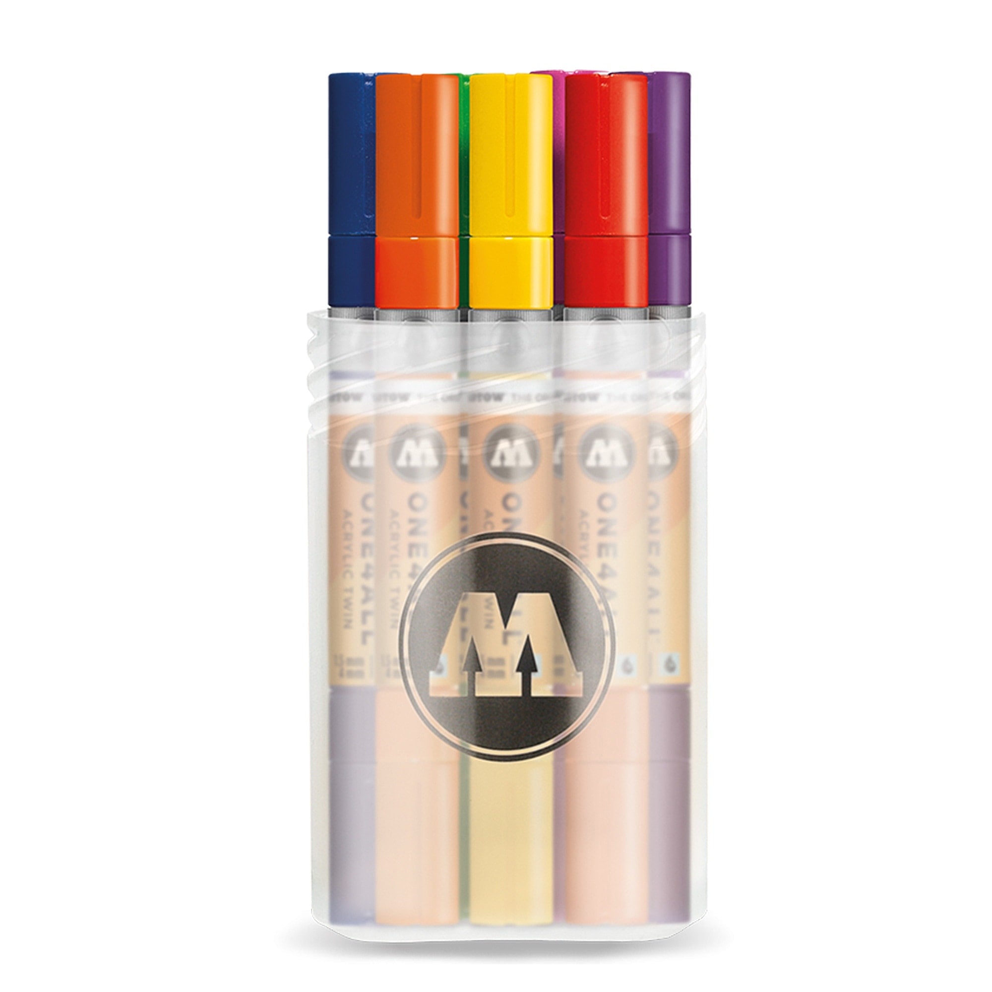 Molotow one4all acrylic twin main-kit 1 - 12er box  Marker 200480 | Overkill