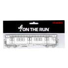 On The Run magnet new york subway white    | Overkill
