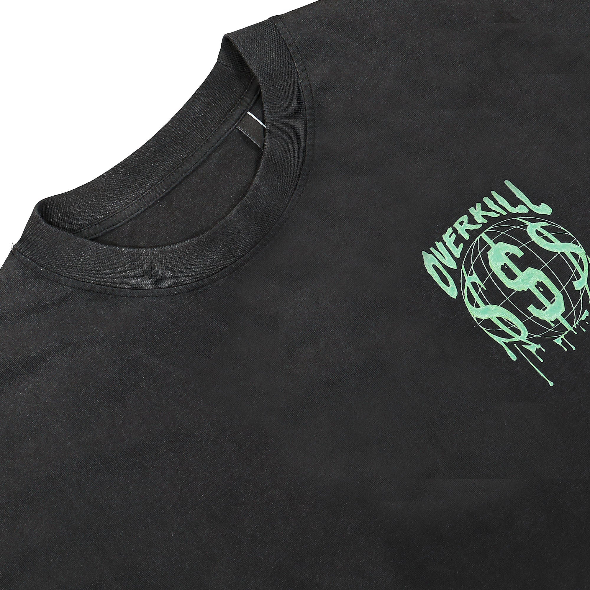 Overkill deadHYPE x Overkill F&F Tee Washed Black T-Shirts Material | Overkill