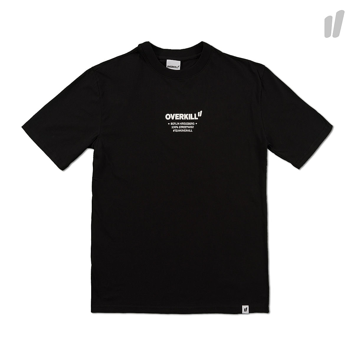 Overkill Streetwise Tee Black T-Shirts  | Overkill