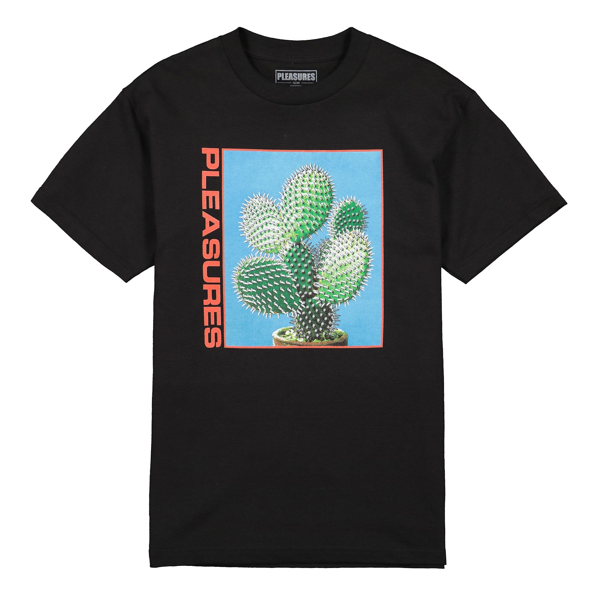 Pleasures Spike T-Shirt Black T-Shirts P19F101046 | Overkill
