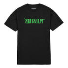 Pleasures Flipped Logo T-Shirt Black T-Shirts P19F101054 | Overkill