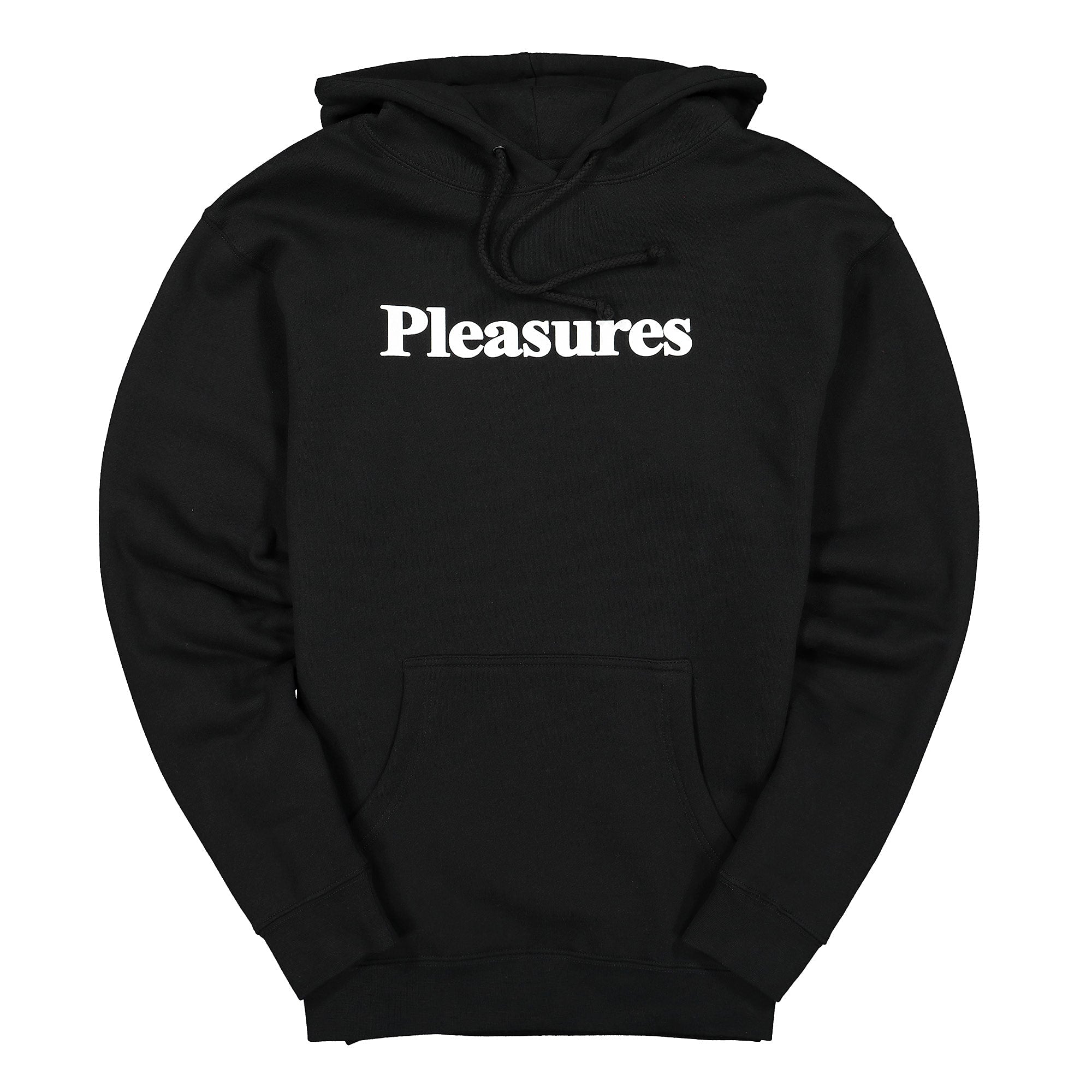 Pleasures Wisper Hoody Black Hoodies P19F102062 | Overkill