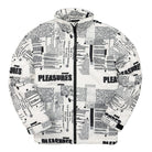 Pleasures Poems Puffer Jacket White Puffer Jackets P19F103022 | Overkill