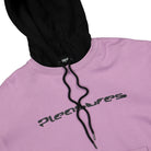 Pleasures Hard Drive Crewneck With Hoody Violet Hoodies Close-up | Overkill