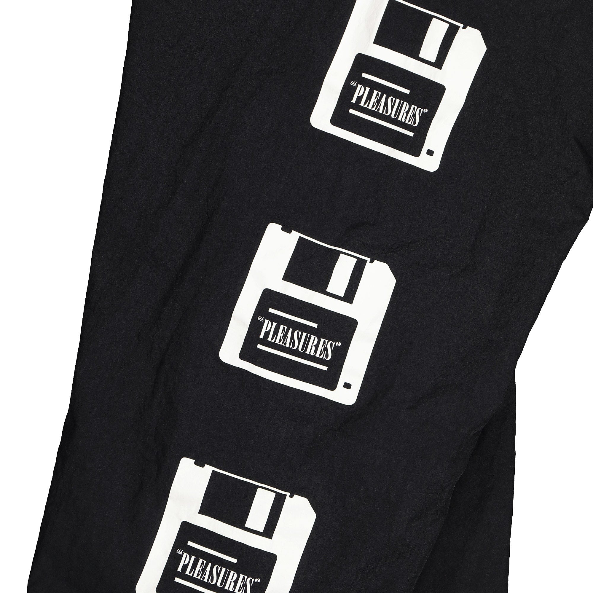 Pleasures Over You Nylon Track Pant Black Sweat & Track Pants Detailfoto | Overkill