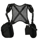 Pleasures Taikan Holster Black Shoulder & Cross Body Bags  Material | Overkill