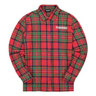 Pleasures Lawless Overshirt Red Shirts P19F109010 | Overkill