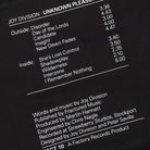 Pleasures Joy Division x Pleasures Wilderness Heavyweight Tote Bag Black Tote Bags & Shoppers Detailfoto | Overkill