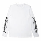 Pleasures Catch Long Sleeve T-Shirt White T-Shirts P19P101046 | Overkill