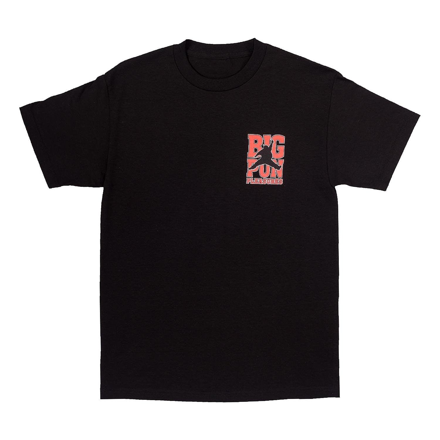 Pleasures Stats T-Shirt Black T-Shirts P19P101055 | Overkill