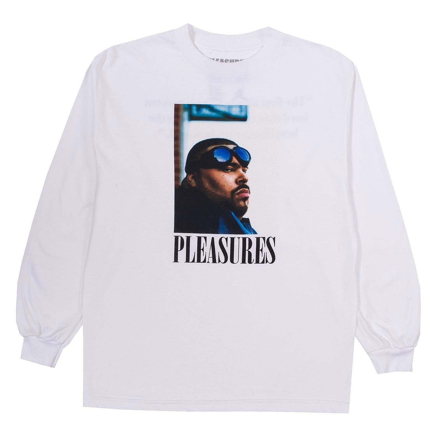 Pleasures Beware Long Sleeve White Longsleeves P19P101058 | Overkill