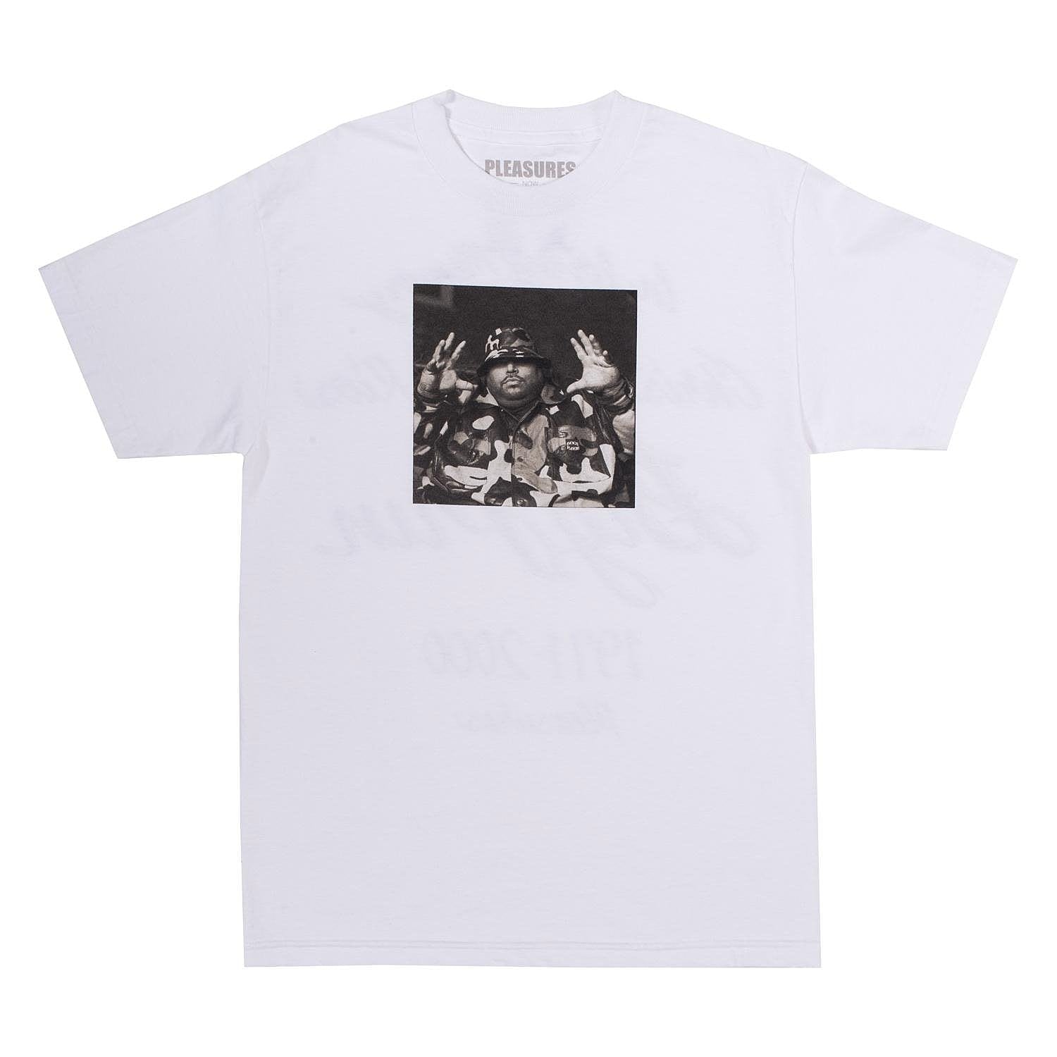 Pleasures Christopher T-Shirt White T-Shirts P19P101060 | Overkill