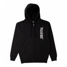 Pleasures Life Or Death Zip Hoody Black Hoodies P19P102033 | Overkill