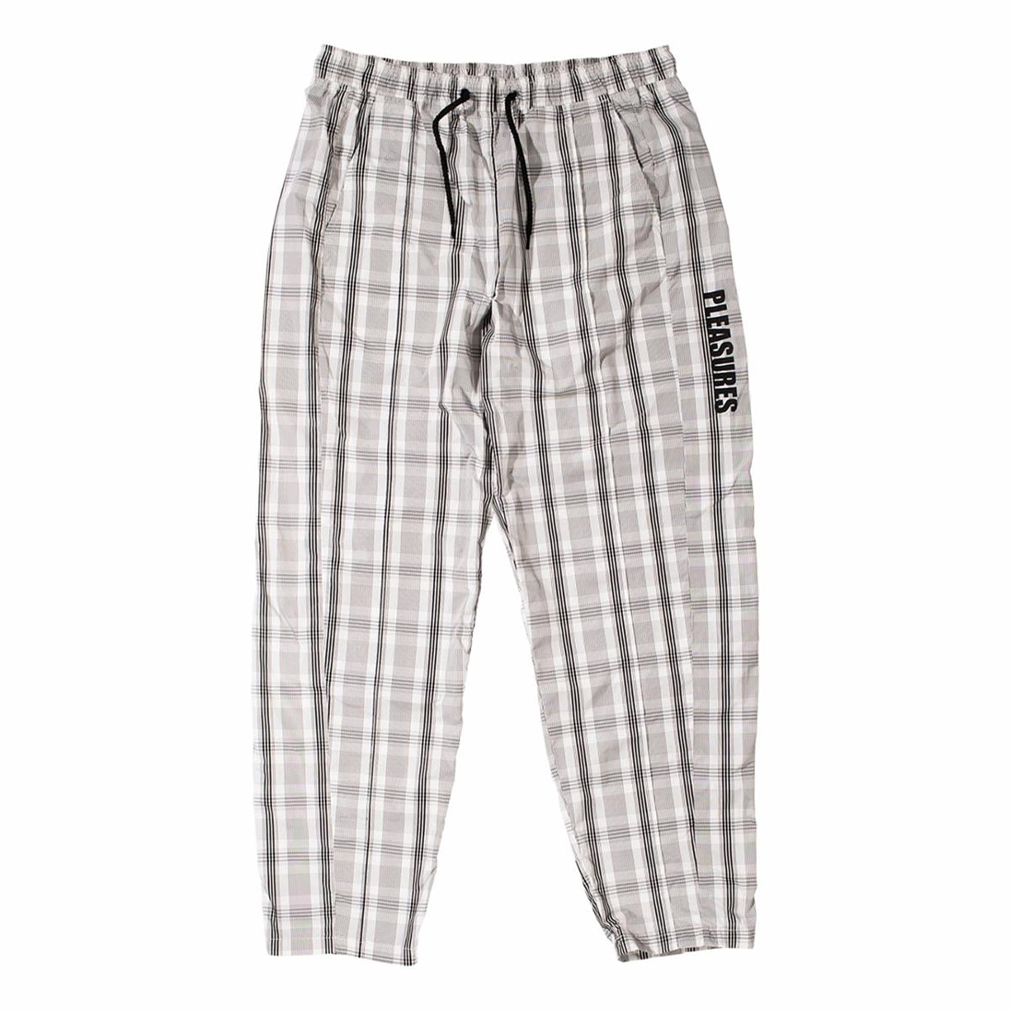 Pleasures Collusion Track Pant Black / White Sweat & Track Pants P19P104016 | Overkill
