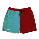 Pleasures Collusion Misfit Nylon Short Teal Shorts P19P105018 | Overkill