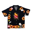 Pleasures Gangster Short Sleeve Button Up Black Shorts P19P108020 | Overkill