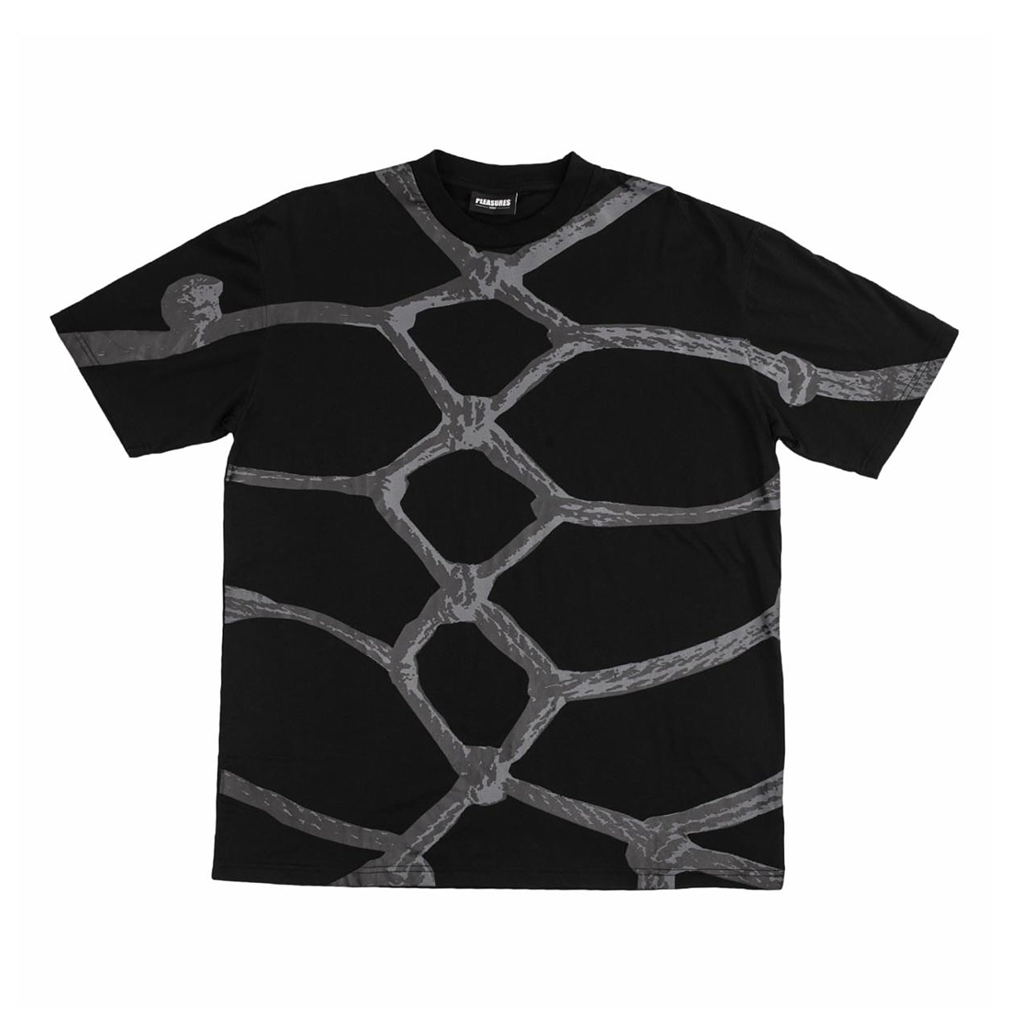Pleasures Ropes T-Shirt Black T-Shirts P19P109003 | Overkill