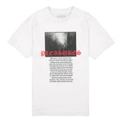Pleasures Now Black Metal T-Shirt White T-Shirts P19S101017 | Overkill