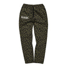 Pleasures Now Leopard Beach Pant Green Sweat & Track Pants PS19S104010 | Overkill