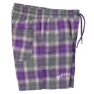 Pleasures Now Shadow Plaid Shorts Purple Shorts Detailfoto | Overkill