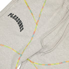 Pleasures Destroyer Contrast Stitch Sweatpant Grey Sweat & Track Pants Close-up | Overkill