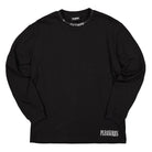 Pleasures Cut Here Heavyweight L/S Shirt Black Longsleeves P19W109014 / Black | Overkill