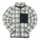 Pleasures Wraith Poodle Polar Fleece Jacket Grey Fleece Jackets P20W018 | Overkill