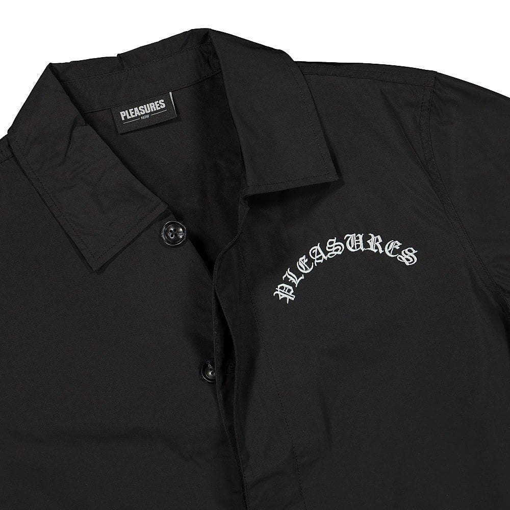 Pleasures Toxic Long Jacket Black Jackets Material | Overkill