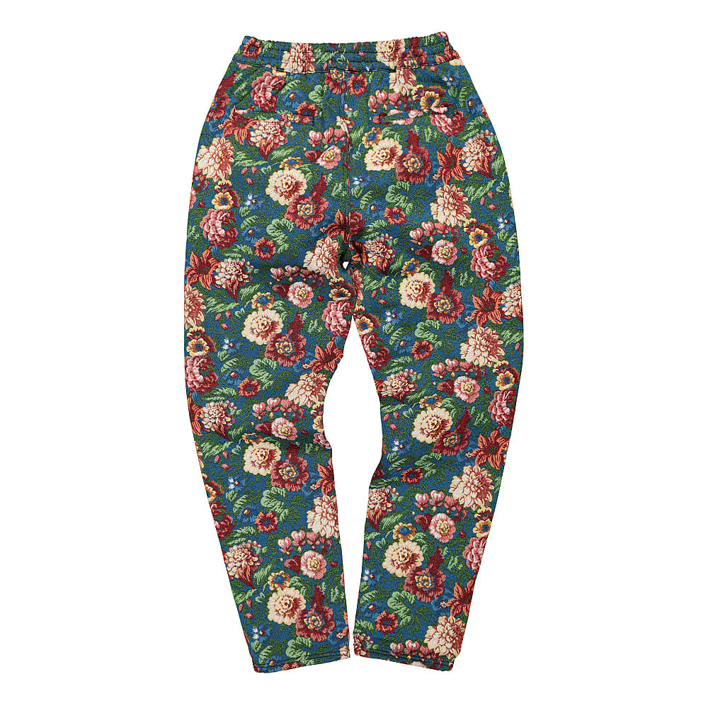 Pleasures Studio Floral Beach Pant Blue Sweat & Track Pants Material | Overkill