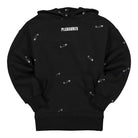 Pleasures Safety Embroidered Hoody Black Hoodies P20F023 | Overkill