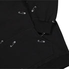 Pleasures Safety Embroidered Hoody Black Hoodies Detailfoto | Overkill