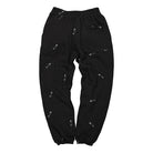 Pleasures Safety Embroidered Sweat Pant Black Sweat & Track Pants Material | Overkill