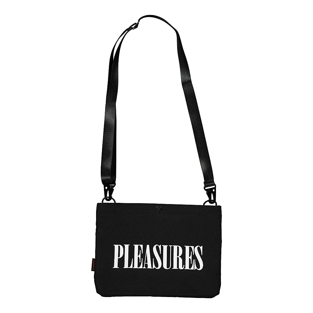 Pleasures Taikan x Pleasures Sacoche Bag Black Shoulder & Cross Body Bags P20F033 | Overkill