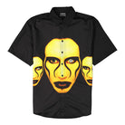Pleasures Marilyn Manson x Pleasures Manson Button Down Black / Multi Shirts P20M001 | Overkill