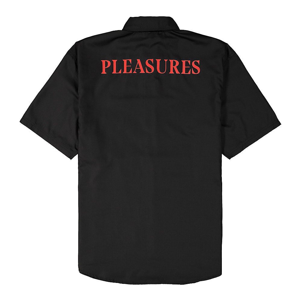 Pleasures Marilyn Manson x Pleasures Manson Button Down Black / Multi Shirts Material | Overkill