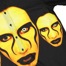Pleasures Marilyn Manson x Pleasures Manson Button Down Black / Multi Shirts Close-up | Overkill