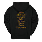 Pleasures Europe 92 Hoody Black Hoodies Material | Overkill