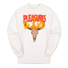 Pleasures Ranger Long Sleeve White Longsleeves P20SP013 | Overkill