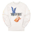 Pleasures Return Long Sleeve White Longsleeves P20SP020 | Overkill